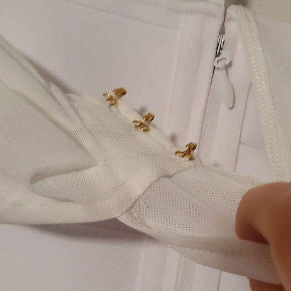 BABE X Caro woman Dress white - Picture 8 of 9